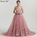 Perspektive Rückenfreies Abendkleid Applikationen Perlen Pailletten Fotografie HA2161