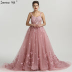 Perspektive Rückenfreies Abendkleid Applikationen Perlen Pailletten Fotografie HA2161