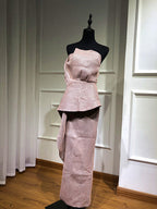 En oferta. Sin devolución ni reembolso. Oferta. Vestido de noche asimétrico. Vestidos de noche sin mangas. QA8020