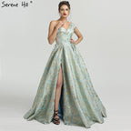 Vestidos de noche vintage de un solo hombro, sin mangas, de alta gama, formales, LA6486