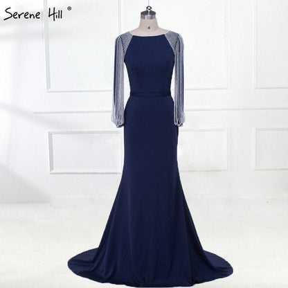 Perlenkette Elegante Meerjungfrau Ballkleider Kristall LA6219