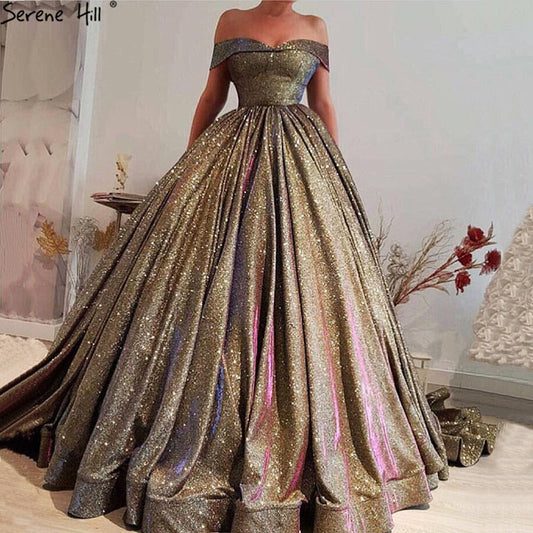 On Sale no return no refundSale Sparkle Evening Dresses Embroidery LA6526