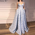 On Sale No Return No Refund Sale Strapless Beach Lace Evening Dresses Sequined Diamond Evening Gowns LA6537