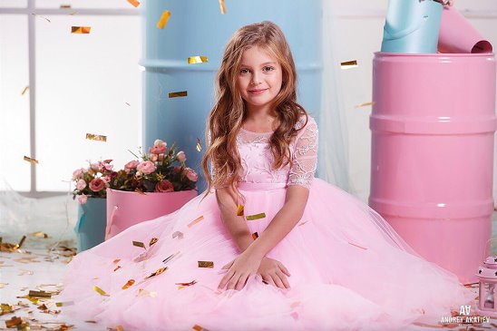 En oferta, sin devolución ni reembolso, venta de vestidos de primera comunión con cuentas en cascada para niñas, concurso HTA0003