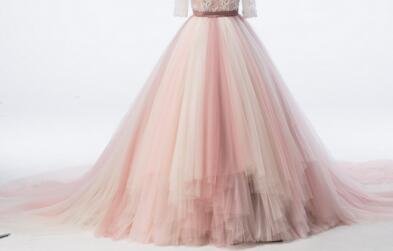 En oferta, sin devolución ni reembolso, venta de vestidos de primera comunión con cuentas en cascada para niñas, concurso HTA0003