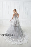 Rosa Blumen Ballkleid Brautkleid Brautkleid HA2043