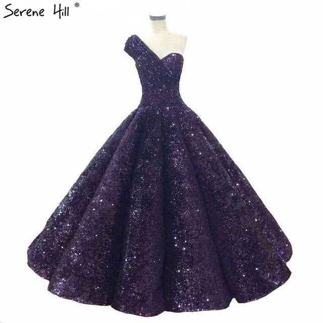 Vestidos de novia rojos de lujo con un solo hombro