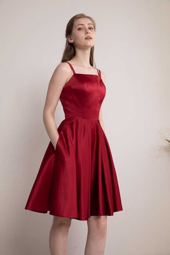 Prom Dress With Shorts Homecoming Dress with Pockets SYH80