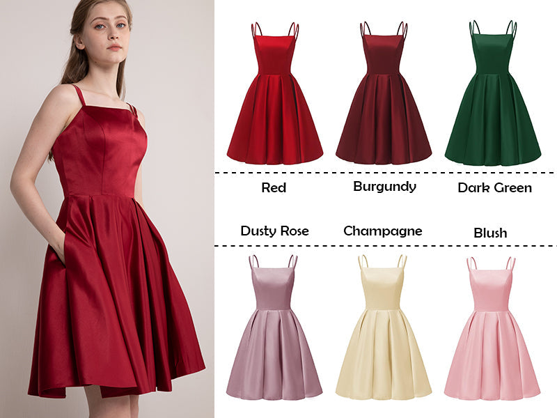 Ballkleid mit Shorts Homecoming-Kleid mit Taschen SYH80 