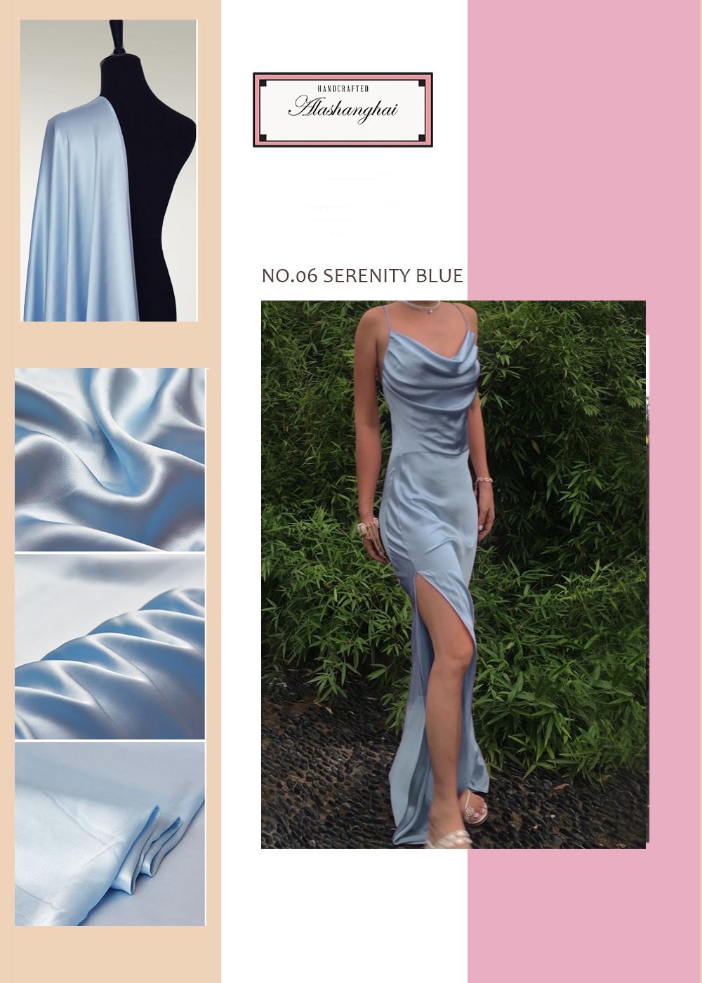Rhiannon Mulberry Silk Gown