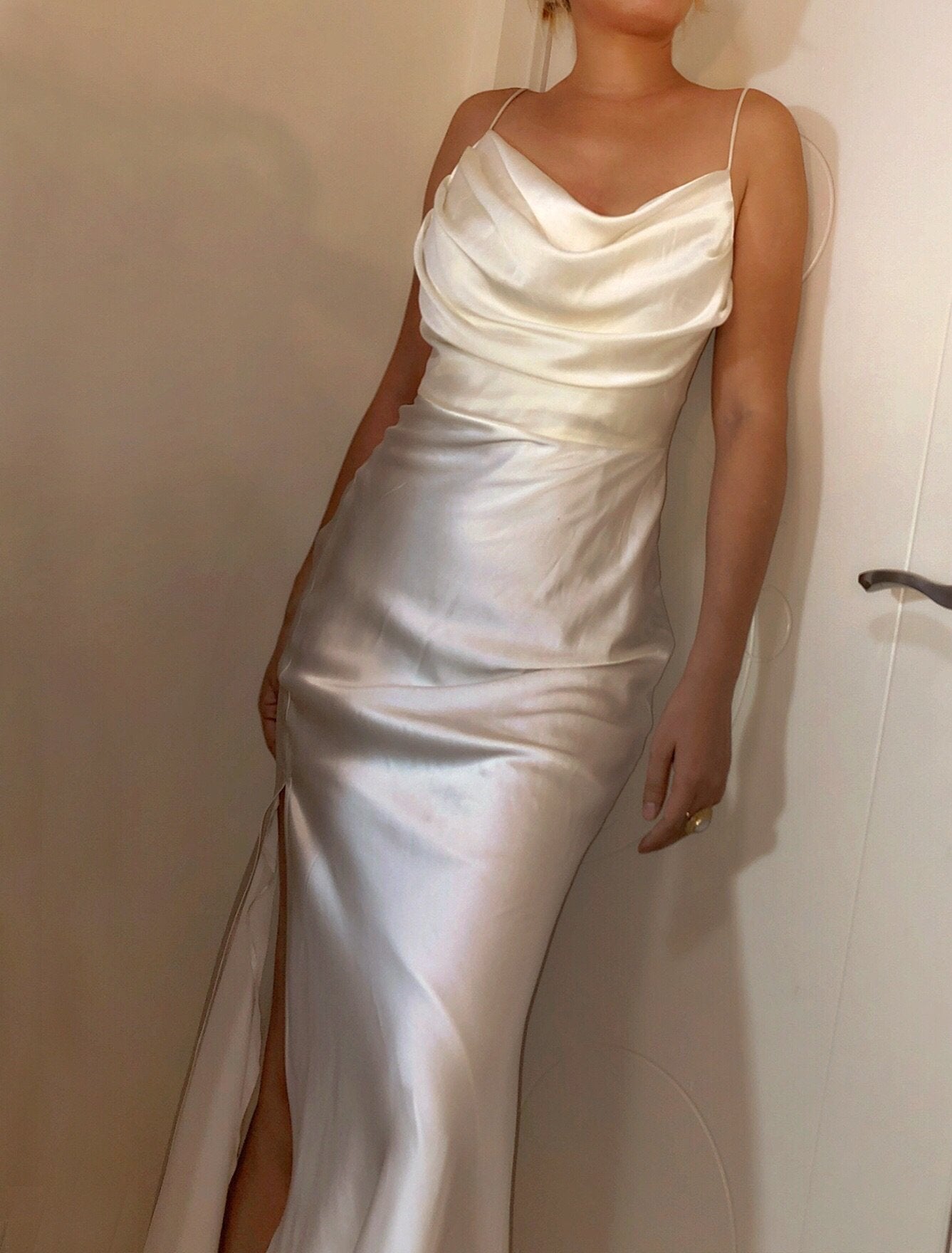 Rhiannon Mulberry Silk Gown