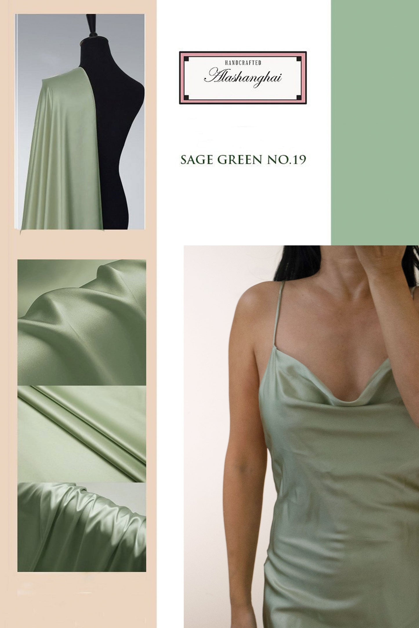 Crystal Mulberry Silk Gown