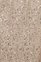 Vestido de dama de honor/graduación de sirena con lentejuelas brillantes de un solo hombro y abertura lateral hasta el suelo