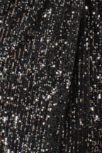 Vestido de dama de honor/graduación de sirena con lentejuelas brillantes de un solo hombro y abertura lateral hasta el suelo