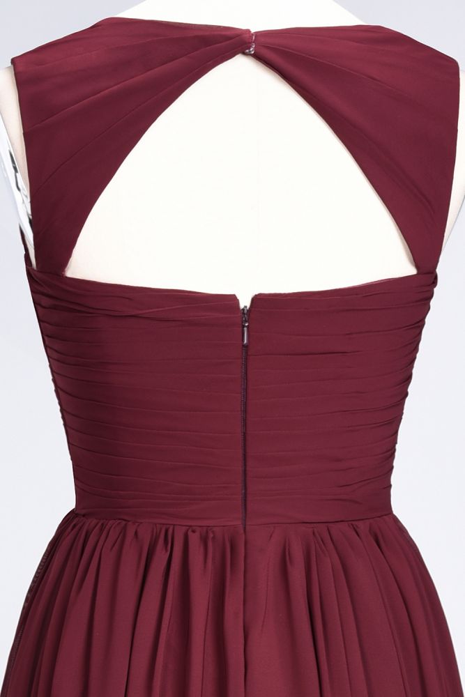 Sweetheart Bungurdy Tiered Lace Prom Dresses | Simple Cap Sleeves A-Line Evening Dresses