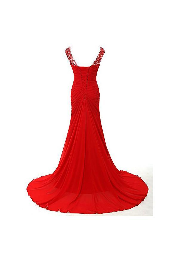 Vestidos largos de fiesta con escote corazón y corte sirena, vestidos de noche y dama de honor BD023