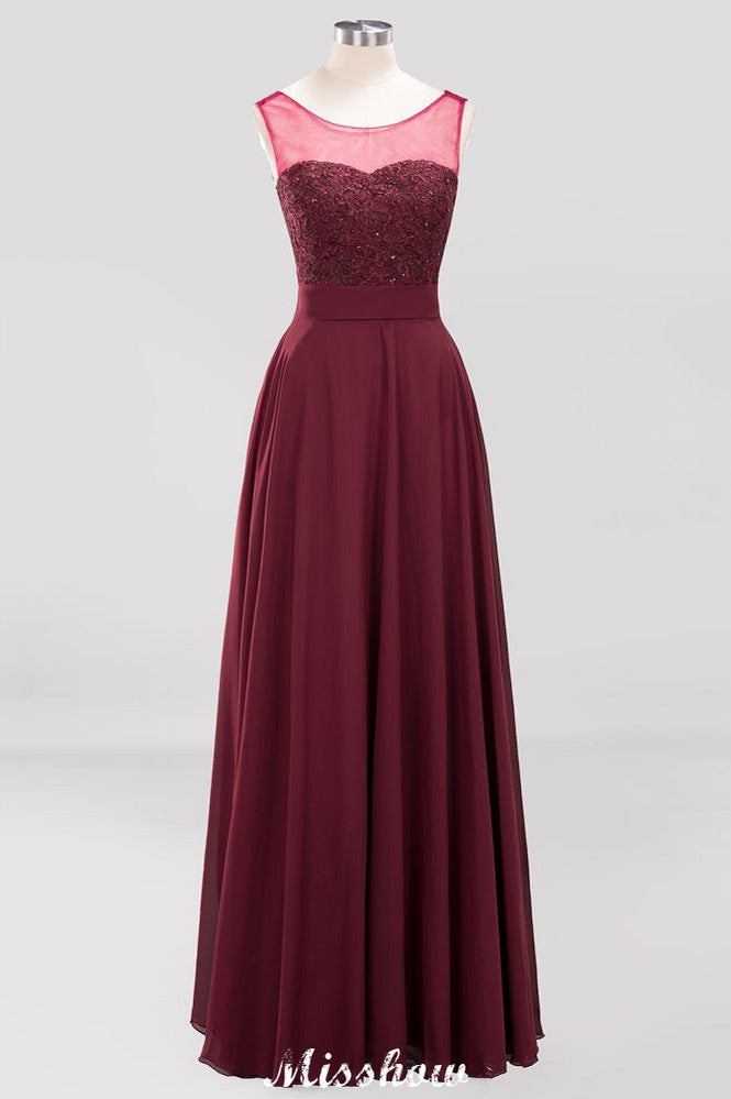 Vestido de dama de honor de tul, encaje, cuentas, joya, sin mangas, largo hasta el suelo, corte A, gasa, tul, vestido de fiesta