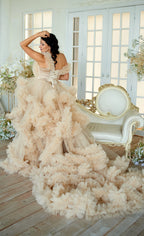 Tulle Maternity Dress For Photo Shoot SY057