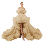 Puffy Ruffles Maternity Tulle Robe SY039