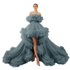 Puffy Ruffles Maternity Tulle Robe SY039